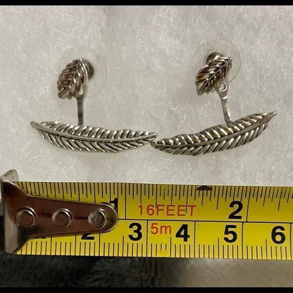 Beautiful Boho Leaf Earrings - Picture 2 of 3